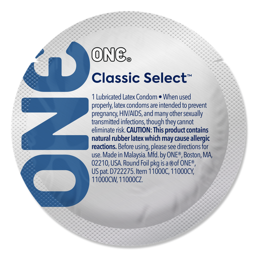 [11000C] ONE® Classic Select™ Contest Collection Condoms, Case of 1,000