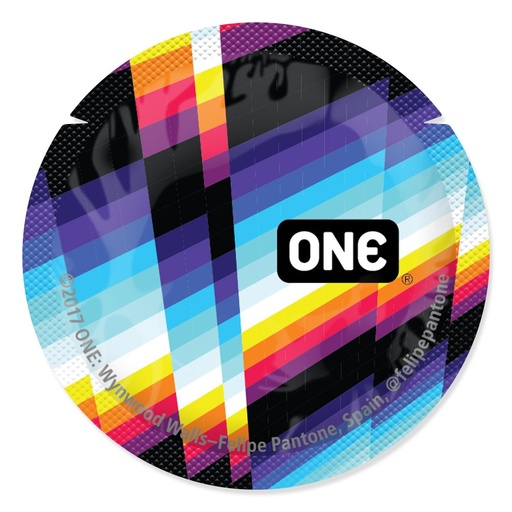 [11000CZ] ONE® Classic Select™ Artist Collection Condoms, Case of 1,000
