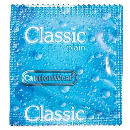 [CW1000CC] CautionWear® Classic Condoms, Case of 1,000