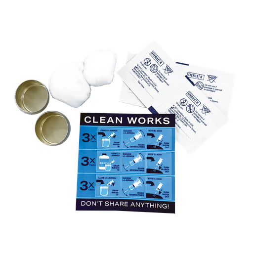 [HRRU] IVDU Risk Reduction Kit, Bag of 25