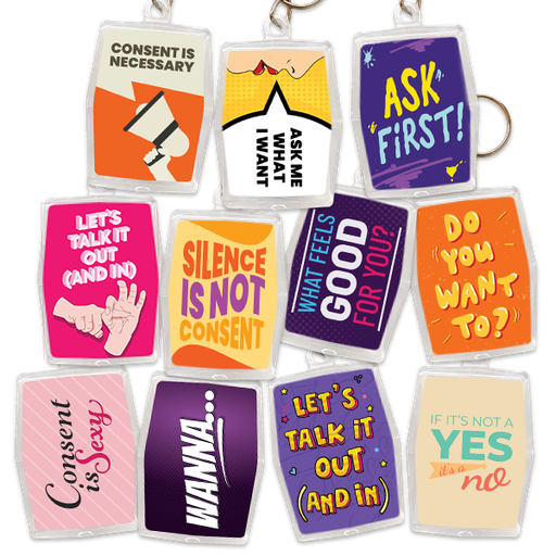 [KPR8] Consent Condom Keypers, Bag of 48