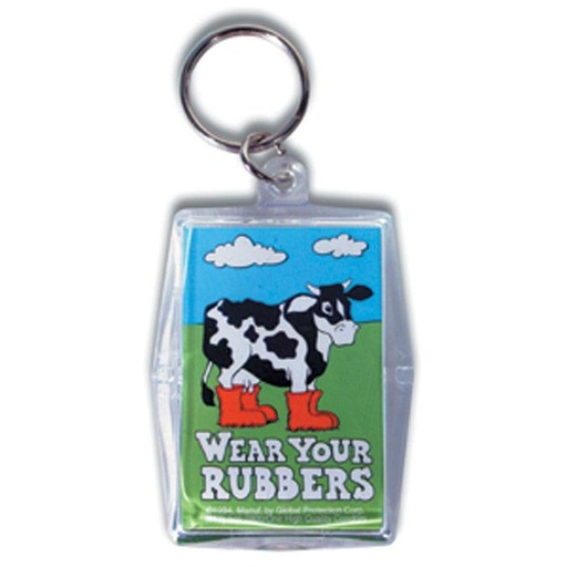 [KPU37] Wear Your Rubbers Condom Keypers, Bag of 10