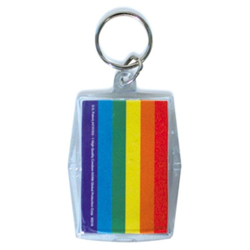 [KPU73] Pride Flag Condom Keypers, Bag of 10