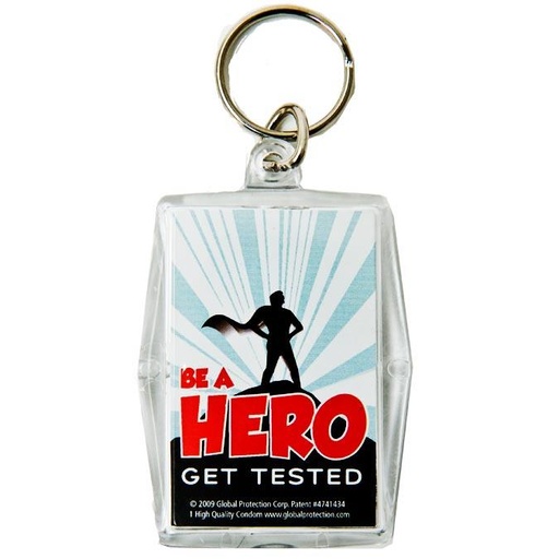 [KPU77] Be a Hero Condom Keypers, Bag of 10
