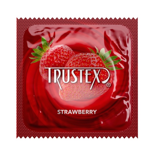 [L8831C] Trustex® Strawberry Flavored Condoms, Case of 1,000