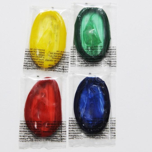 [LLVAC] Global Colors: Assorted Refill Condoms for Keypers, Case of 1000