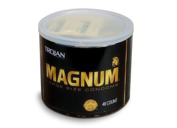 [LTRJMGB] Trojan® Magnum Condoms, Bowl of 48