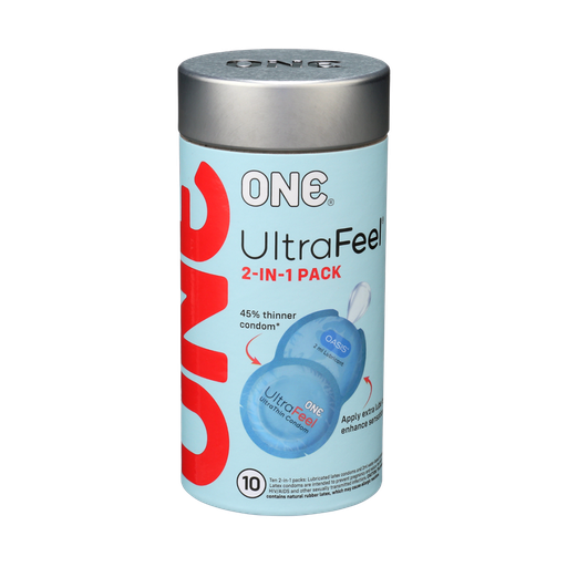 [1123010C-A] ONE® UltraFeel® Condoms 10-Pack, Case of 72