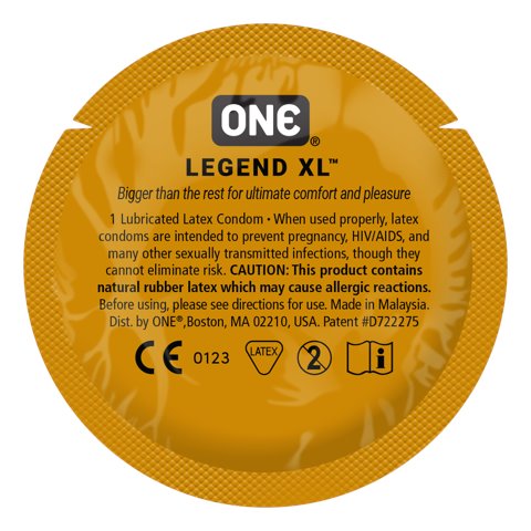 [11400C] ONE® Legend™ Contest Collection Condoms, Case of 1,000