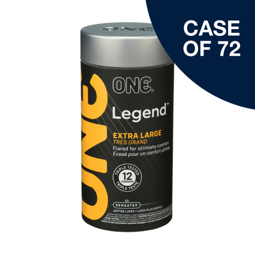 [11402C] ONE® Legend™ Condoms 12-Pack, Case of 72