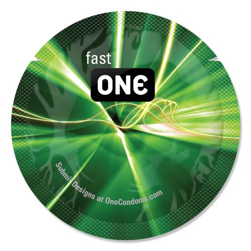 [11500C] ONE® Glowing Pleasures™ Condoms, Case of 500