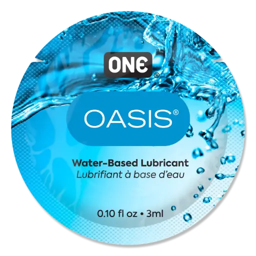 [11L100C] ONE® Oasis® Lubricant 3ml Sachets, Case of 500