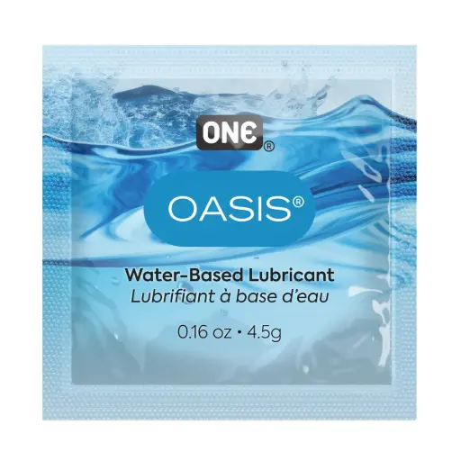 [11L102C] ONE® Oasis® Lubricant 4.5g Sachets, Case of 1,000