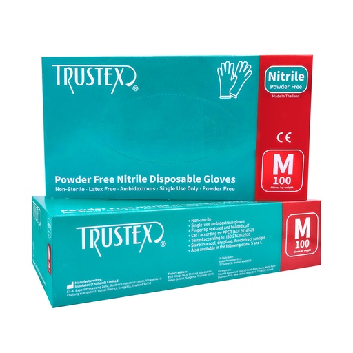 [TXD00C] Trustex® General Purpose Gloves Medium, Latex-Free & Powder-Free, Case of 1,000