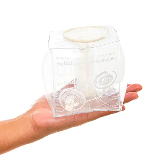 [V-FC2D01] FC2® O-Cube Internal Condom Demonstrator