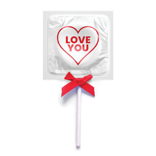 [VPU4R] Love You Condom Pops, Bag of 50