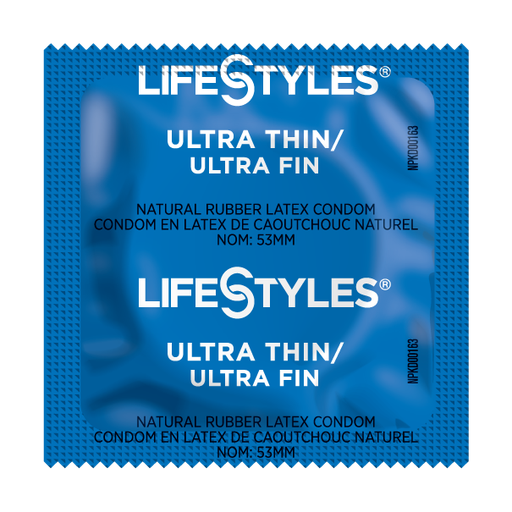 [A6400C] LifeStyles® Ultra Thin Condoms, Case of 1,008