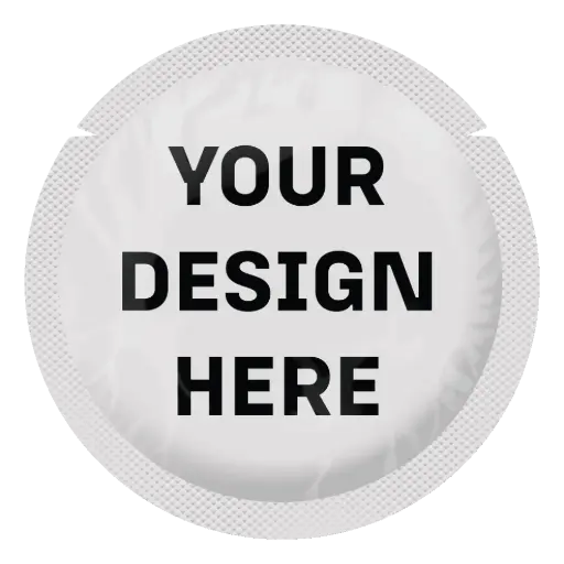 [CCLBR1] Custom Condoms® - Printed Lubricant
