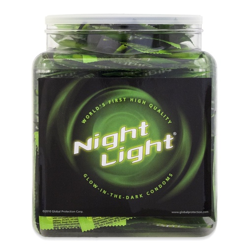 [12000B] Night Light® Condoms, Bowl of 144